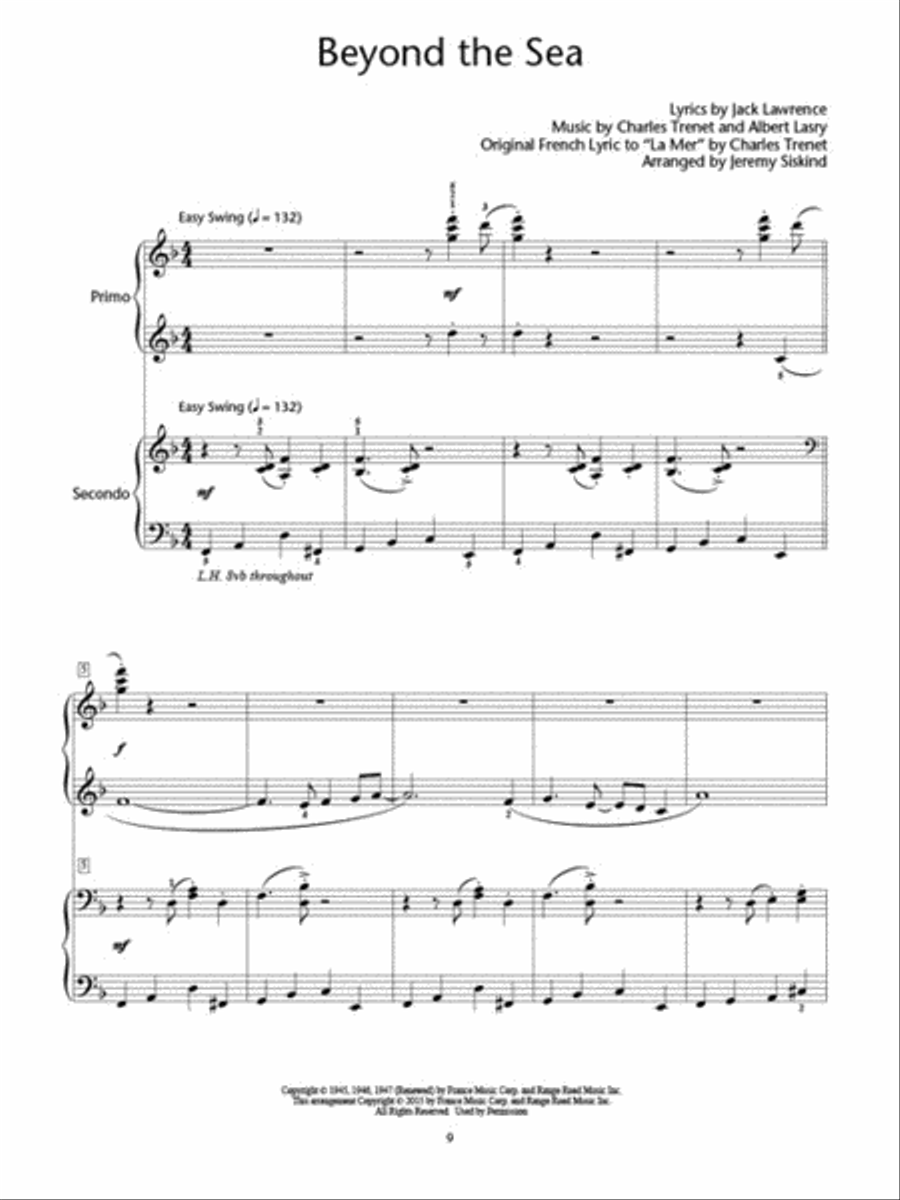 Jazz Hits for Piano Duet