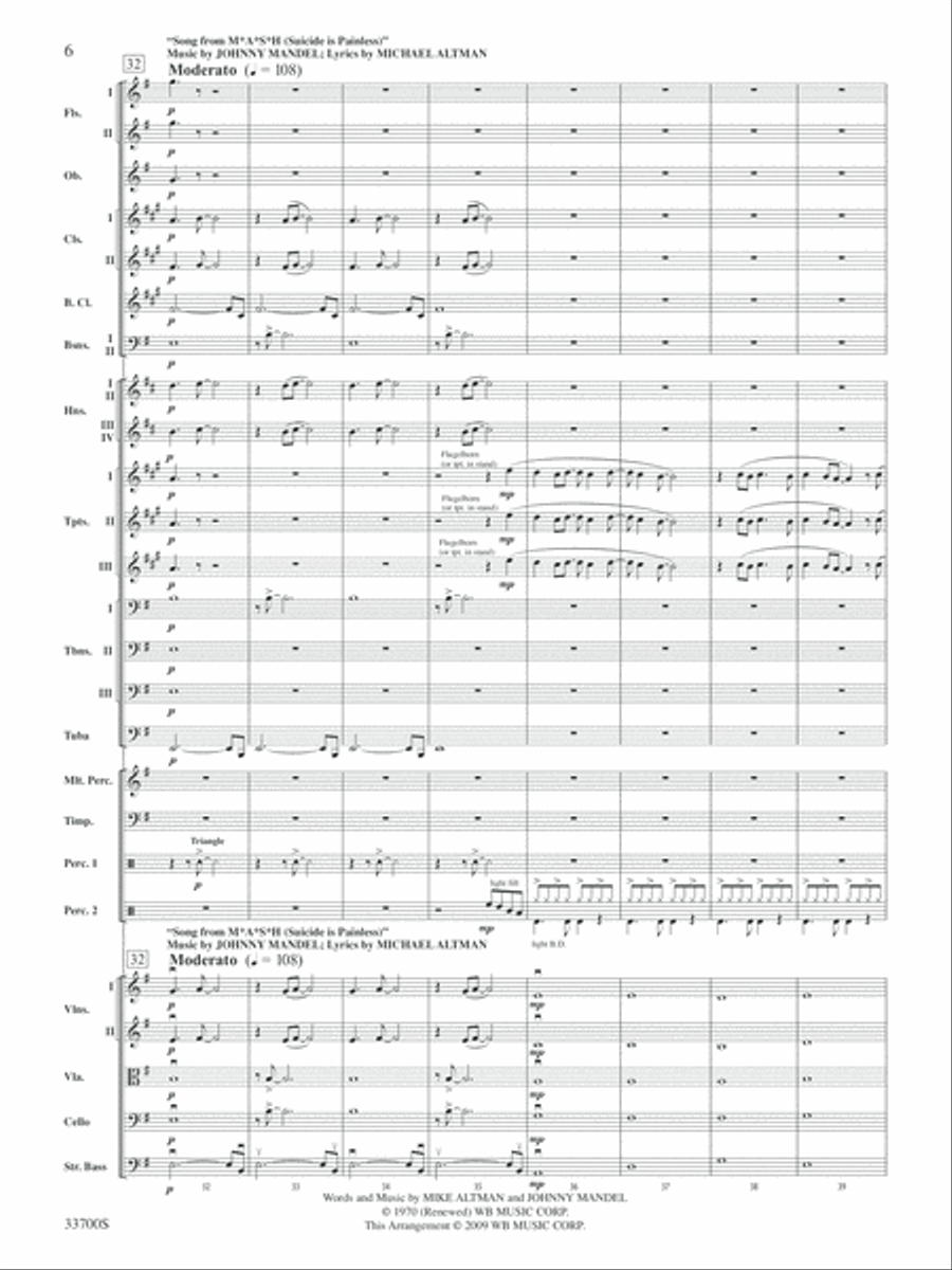 Salute to TV: Score Salute to TV: Score Full Orchestra scores gallery preview page 6