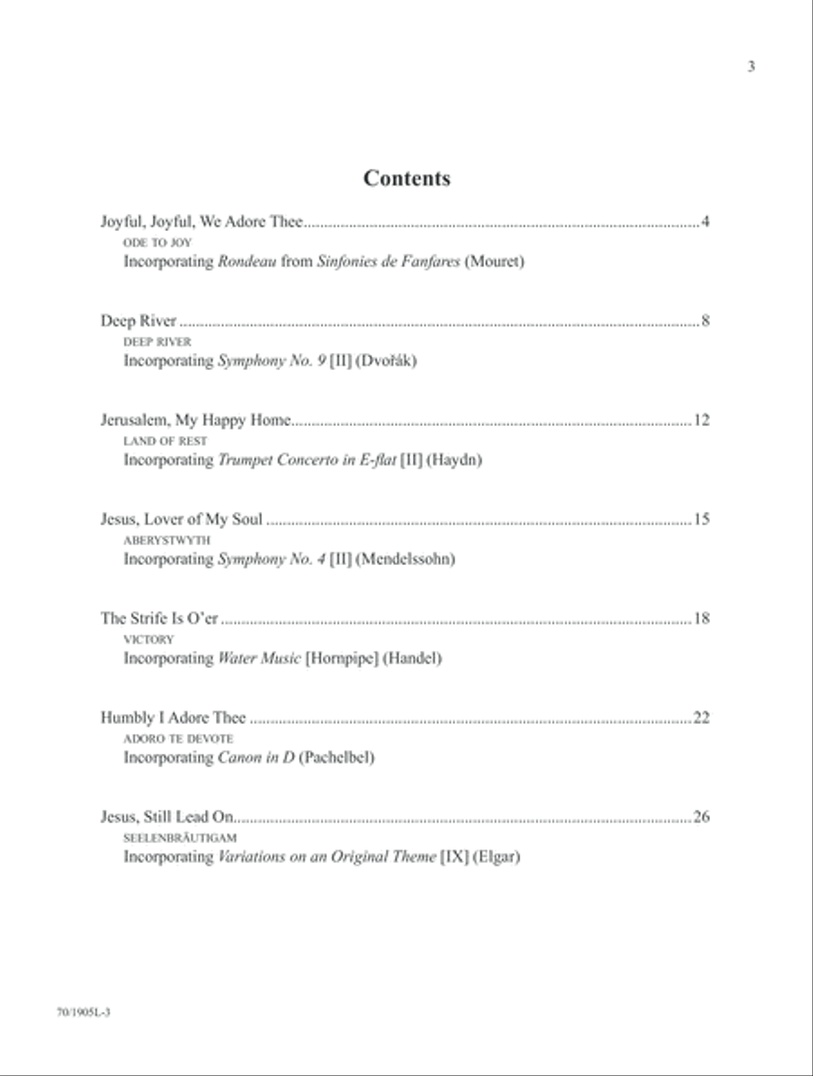 Symphonic Hymns for Organ (Digital Download) Organ scores gallery preview page 3