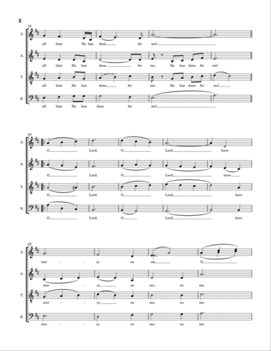 Let Me Rest With Thee Divisi scores gallery preview page 2