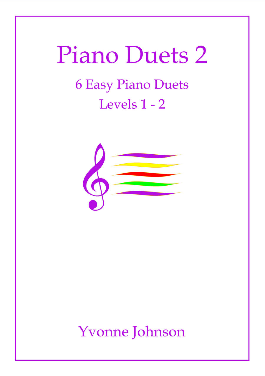 6 Easy Piano Duets Levels 1 - 2 Easy Piano scores gallery preview page 1