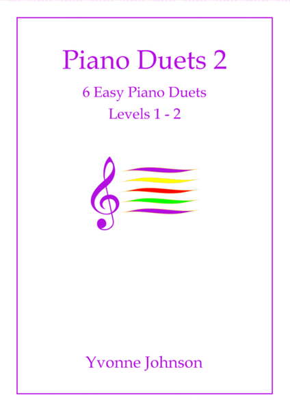 6 Easy Piano Duets Levels 1 - 2 image number null