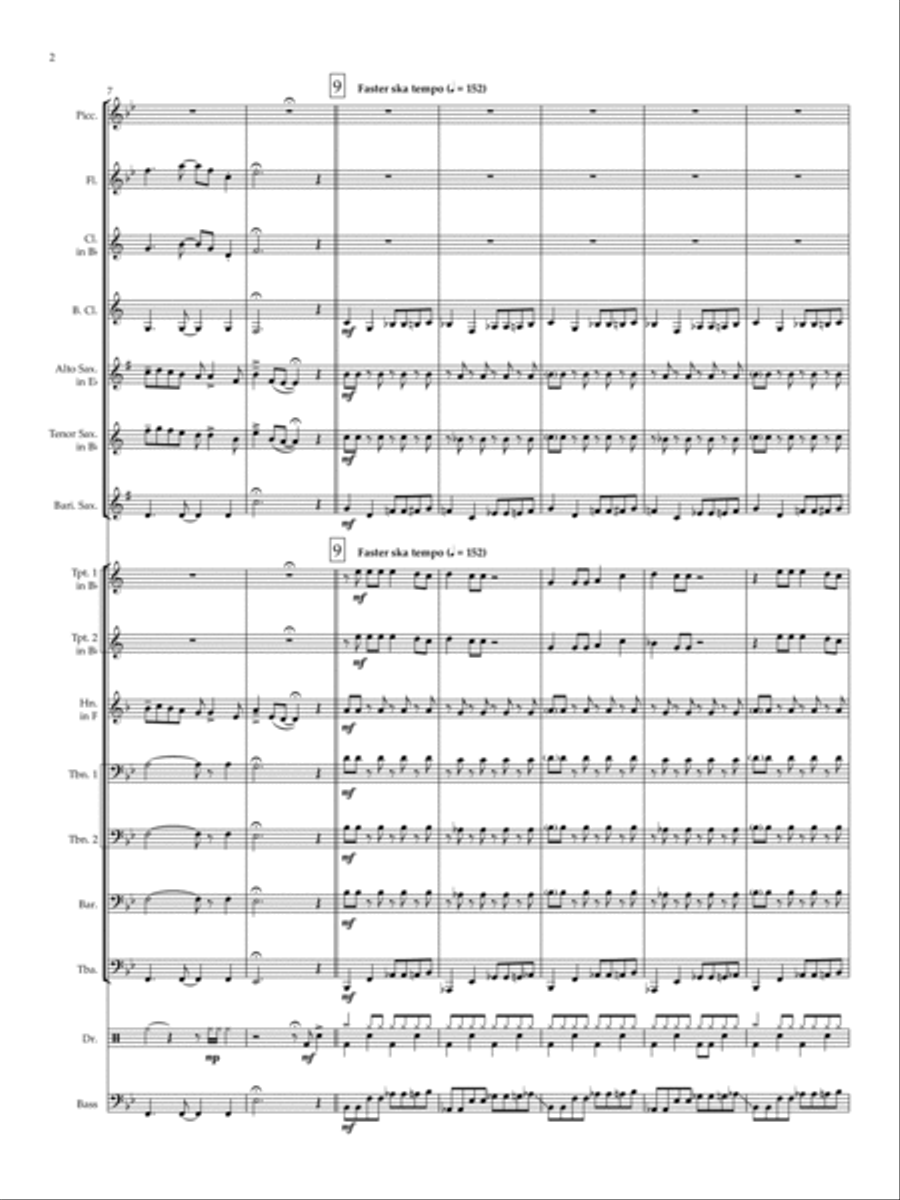 Wrong Way Marching Band scores gallery preview page 4