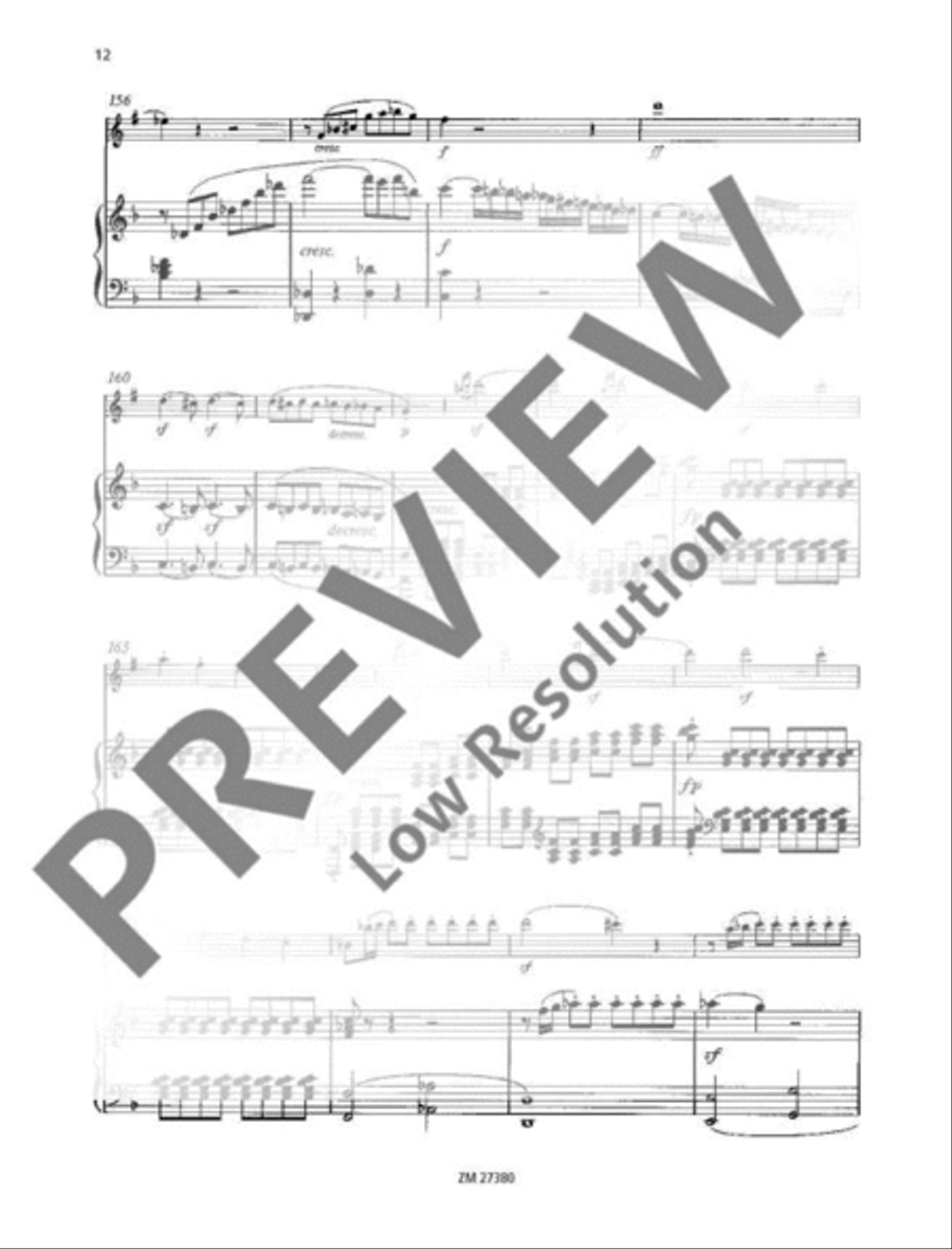 Sonata in F major (Spring Sonata) Clarinet Solo scores gallery preview page 13