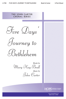 Book cover for Five Day's Journey to Bethlehem