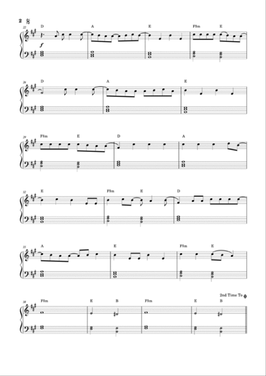 Good 4 U Piano Solo scores gallery preview page 3