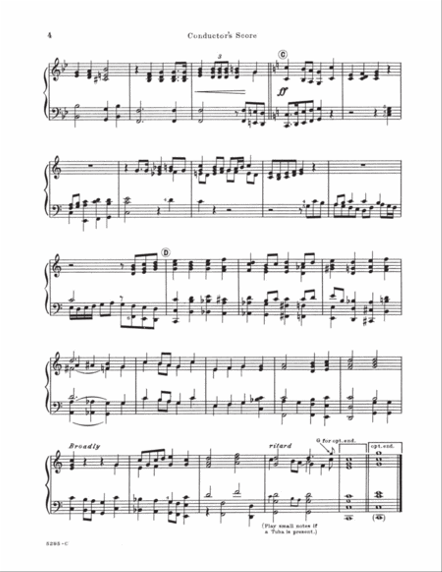 Ensemble Music for Church and School Conductor Score scores gallery preview page 6