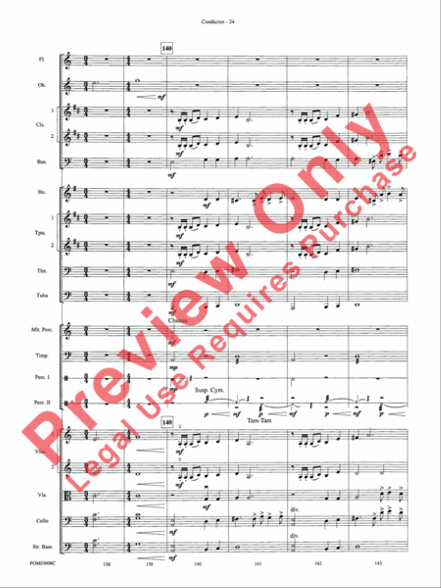 The Lord of the Rings: The Two Towers, Highlights from Full Orchestra scores gallery preview page 27