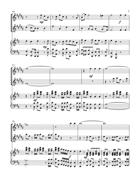 Hallelujah Chorus (treble Eb instrument duet) image number null