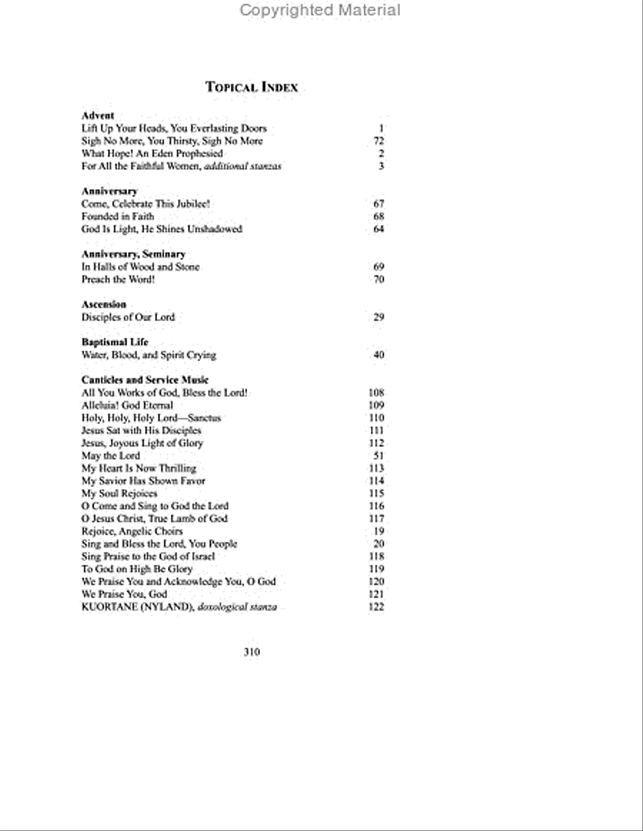 O Sing of Christ: The Hymns of Stephen P. Starke, Volume 1 Hymn Anthems scores gallery preview page 28