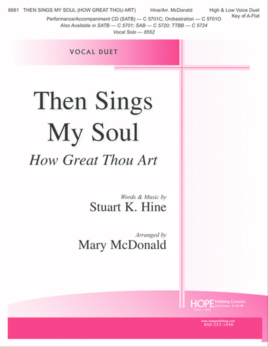 Then Sings My Soul Voice Solo scores gallery preview page 2