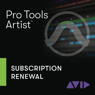 Pro Tools ¦ Artist 1-year Subscription Renewal