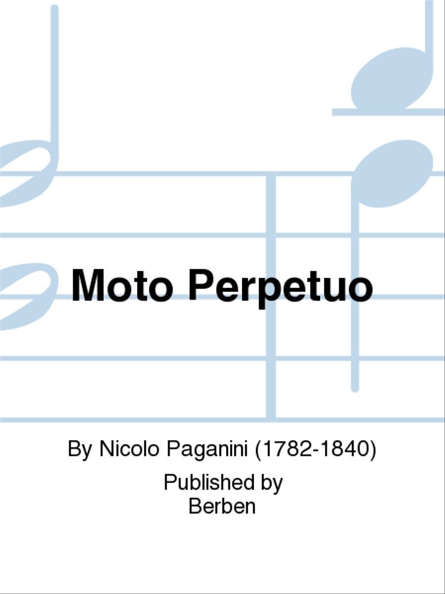 Moto Perpetuo Guitar Ensemble scores gallery preview page 1