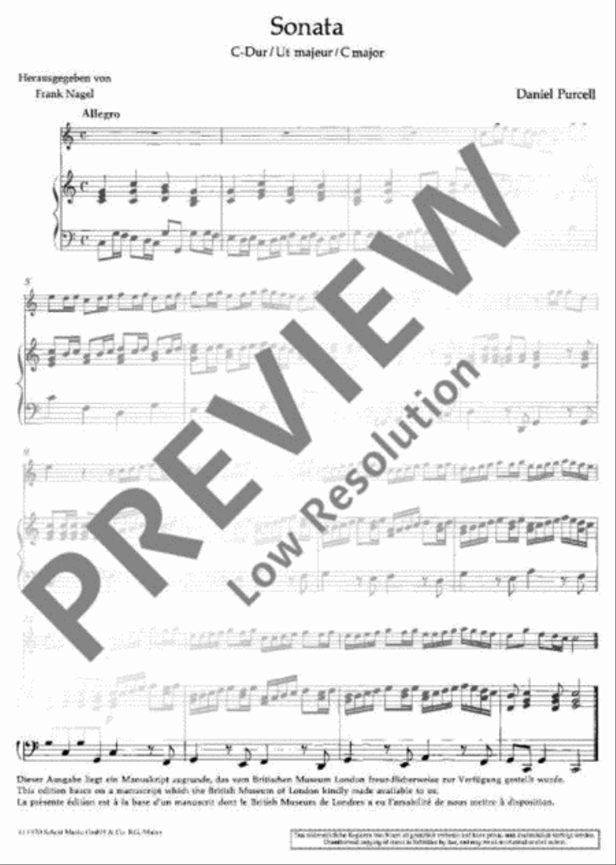 Two Sonatas Oboe scores gallery preview page 4