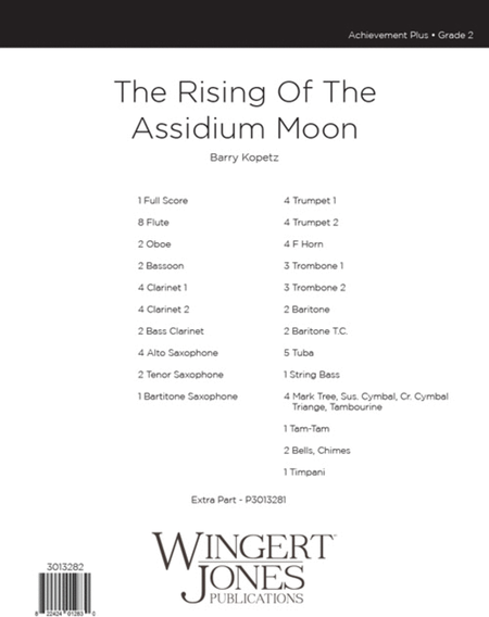 Rising Of The Assidium Moon - Full Score