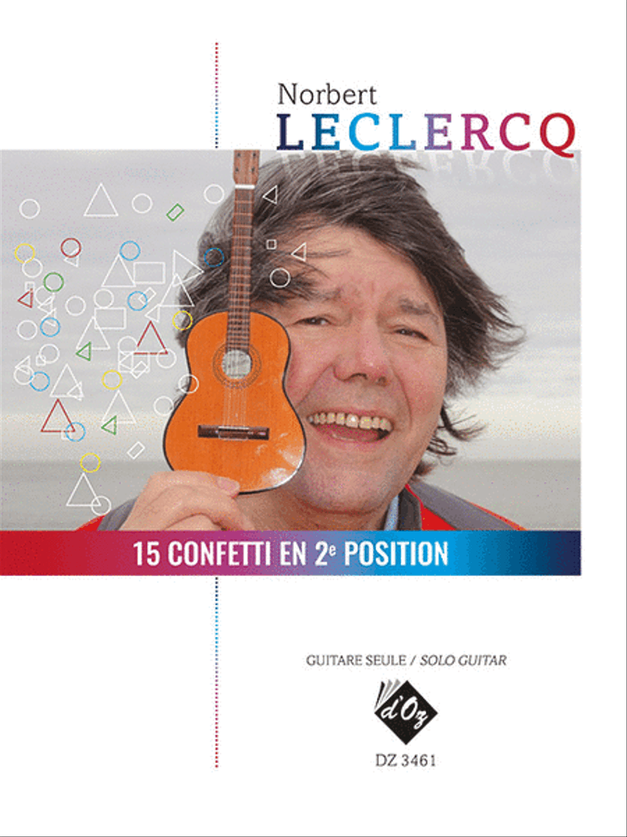 15 Confetti en 2e position Classical Guitar scores gallery preview page 1