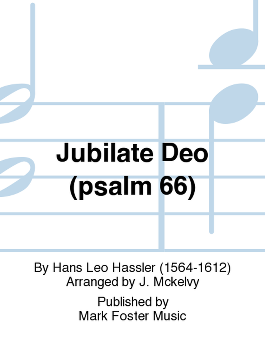 Jubilate Deo (psalm 66)