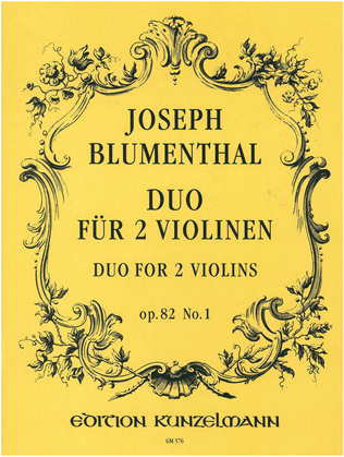 Book cover for Duo for 2 violins