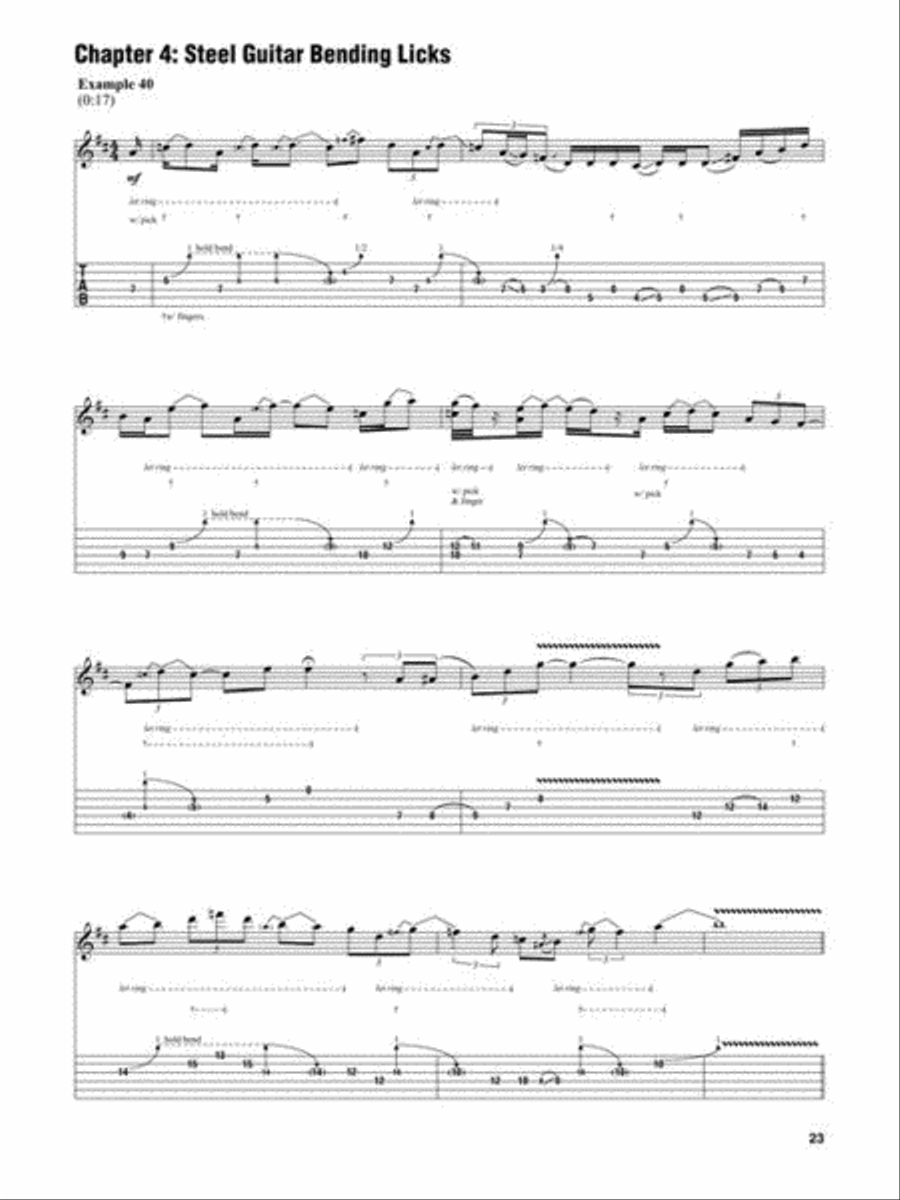Johnny Hiland - Chicken Pickin' Guitar Electric Guitar scores gallery preview page 6