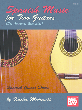 Book cover for Spanish Music for Two Guitars Dos Guitarras Espanolas