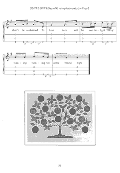 The Music of the Shakers for Mountain Dulcimer