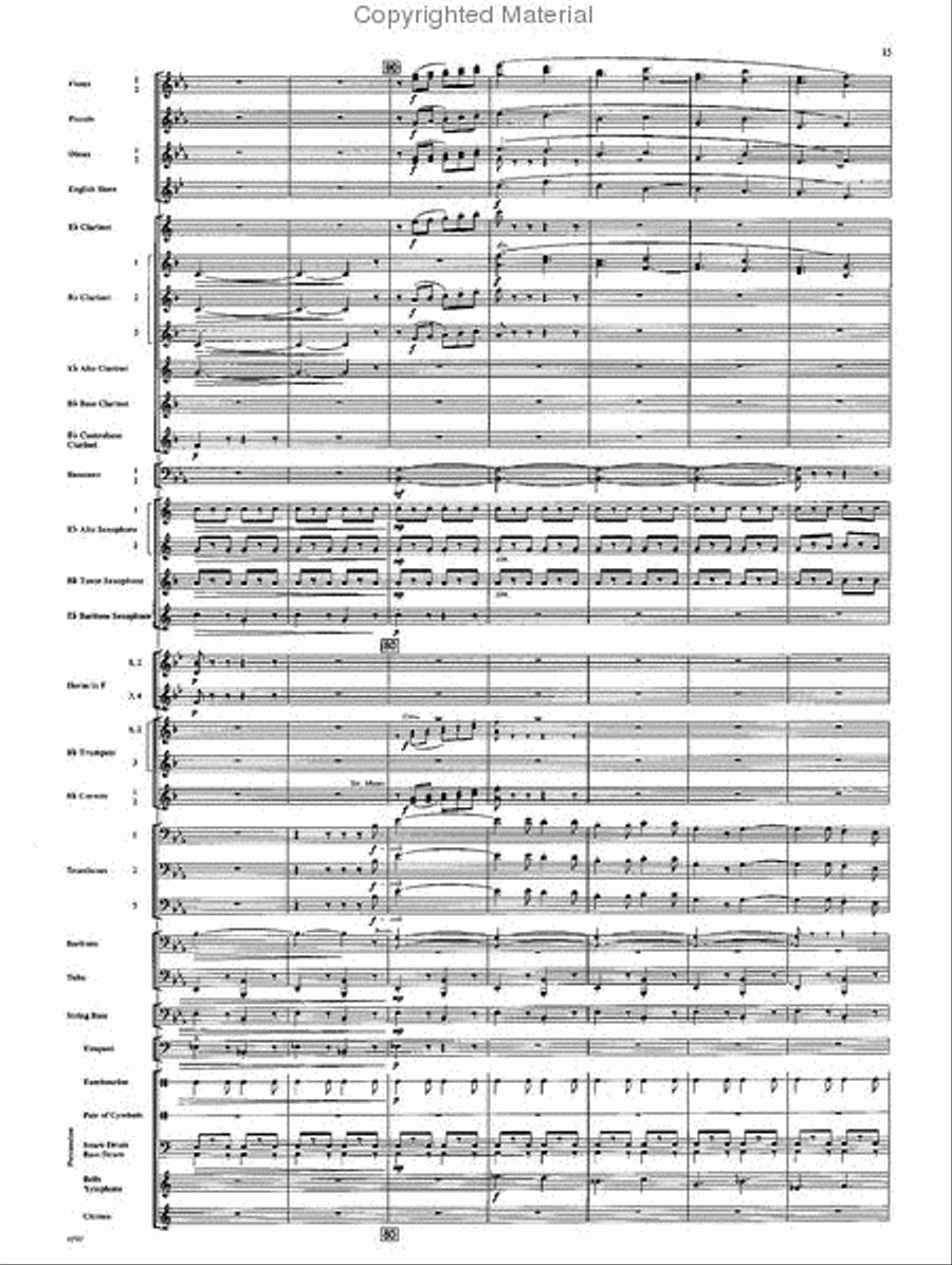 Funiculi, Funicula Concert Band scores gallery preview page 14