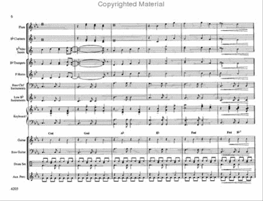 Step By Step Concert Band scores gallery preview page 6