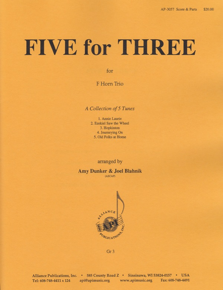 Five for Three image number null