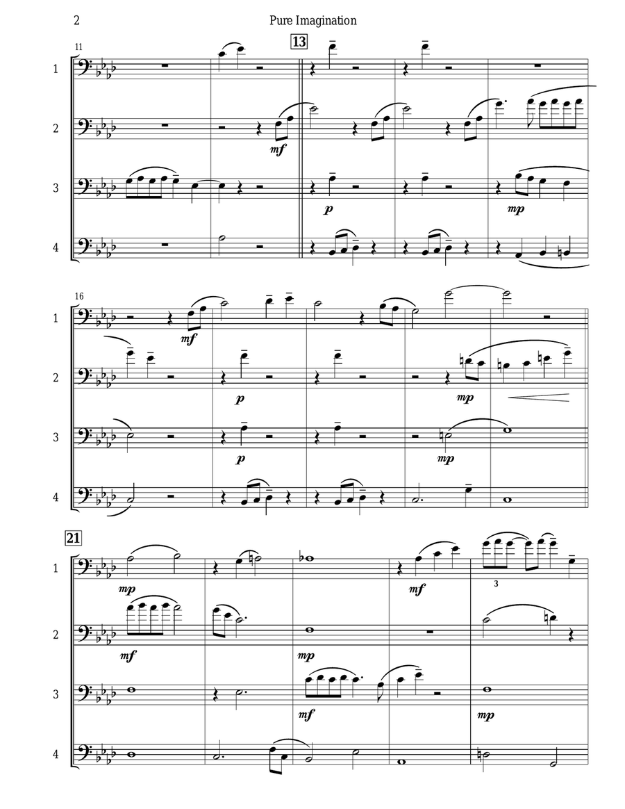 Pure Imagination Small Ensemble scores gallery preview page 3