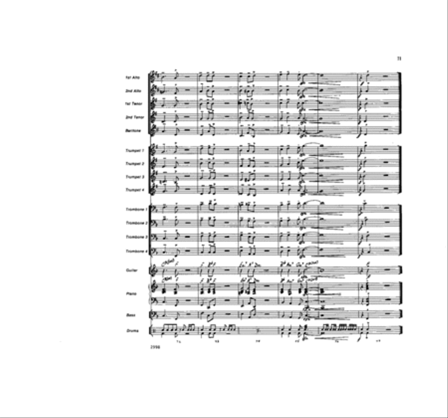 Gospel John Gospel John Jazz Ensemble scores gallery preview page 11
