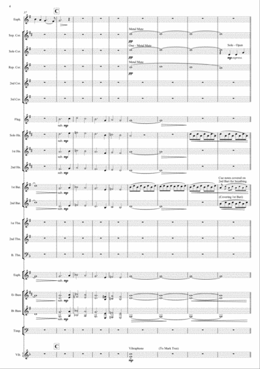 You Raise Me Up Brass Band scores gallery preview page 4