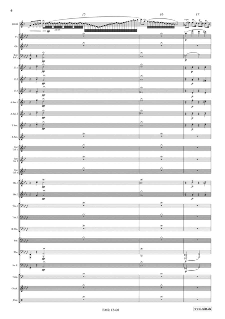 Zigeunerweisen Concert Band scores gallery preview page 7