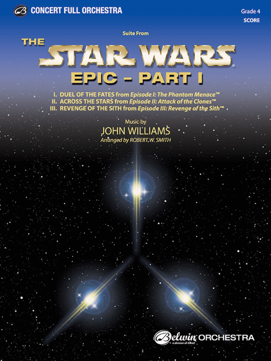 Star Wars Epic -- Part I, Suite from the Full Orchestra scores gallery preview page 1