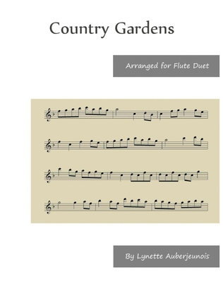 Country Gardens - Flute Duet