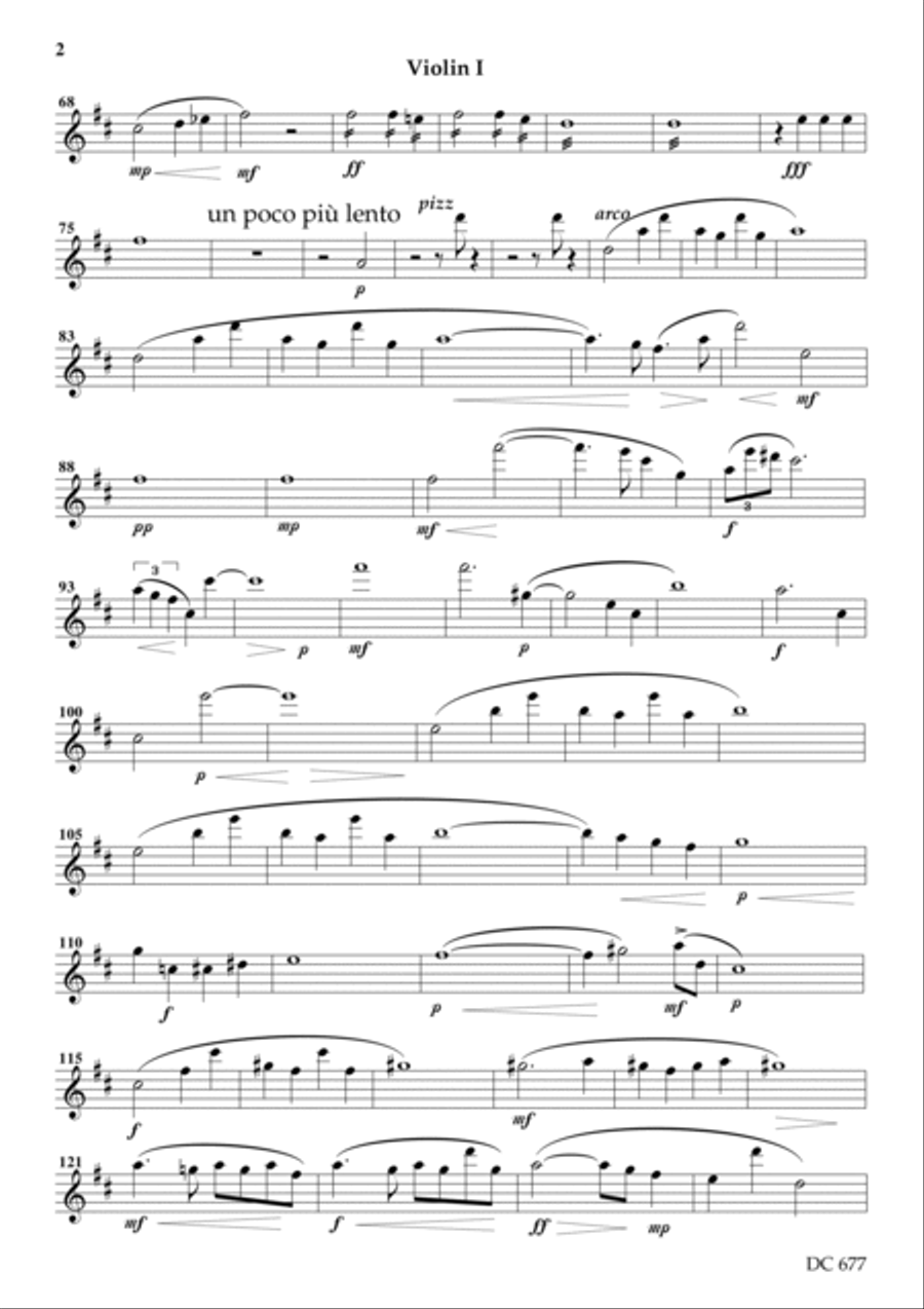 String Quartet No 0 - PARTS String Quartet scores gallery preview page 2