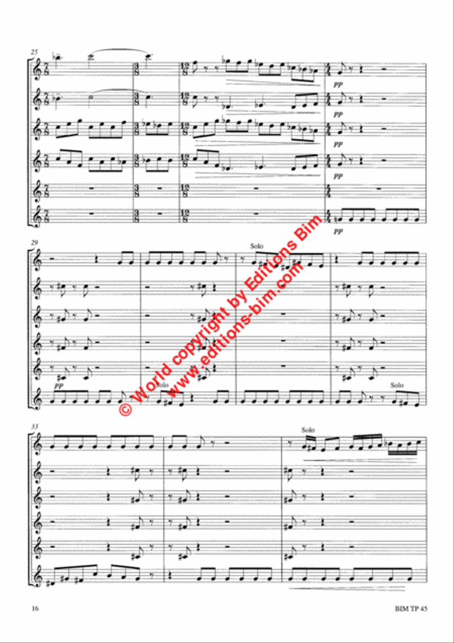 Suite Suite Trumpet scores gallery preview page 9