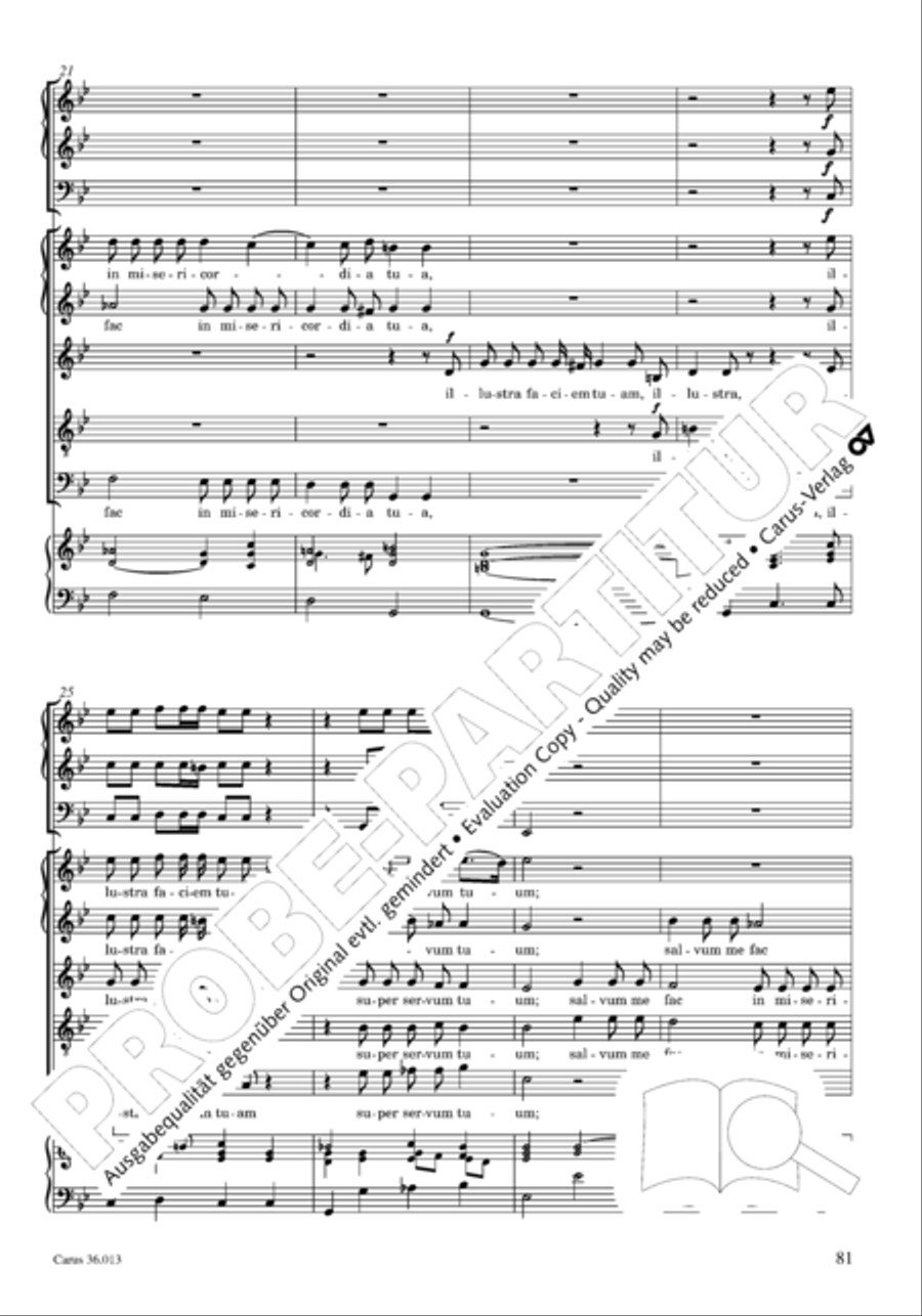 Membra Jesu nostri SSATB scores gallery preview page 97