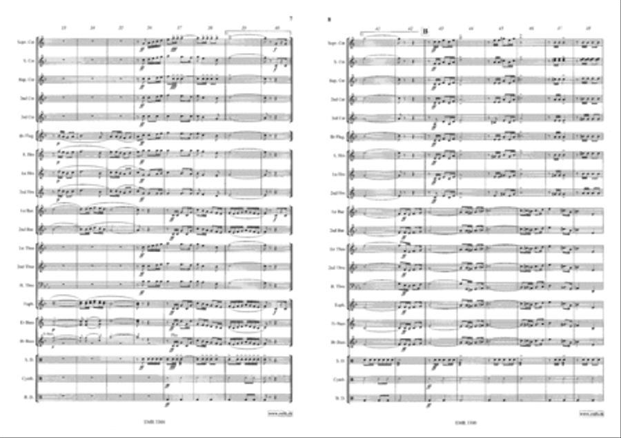 Concordia March Concordia March Brass Band scores gallery preview page 5