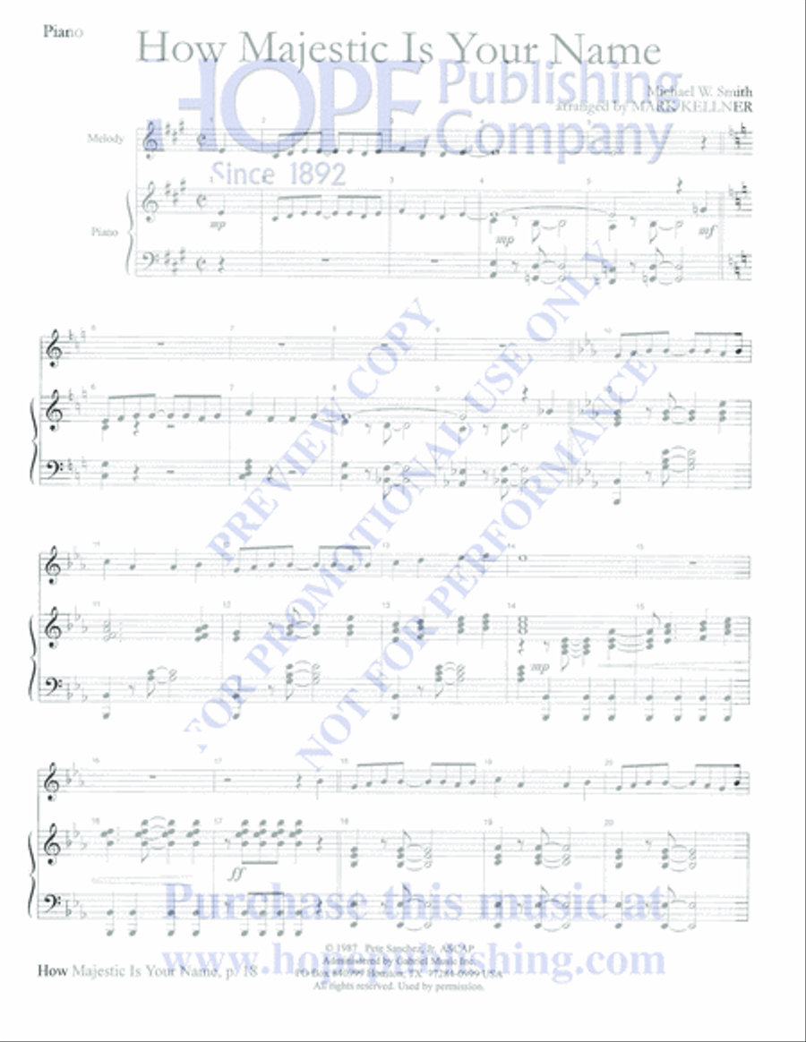 Praise Him with Instruments Orchestra scores gallery preview page 20