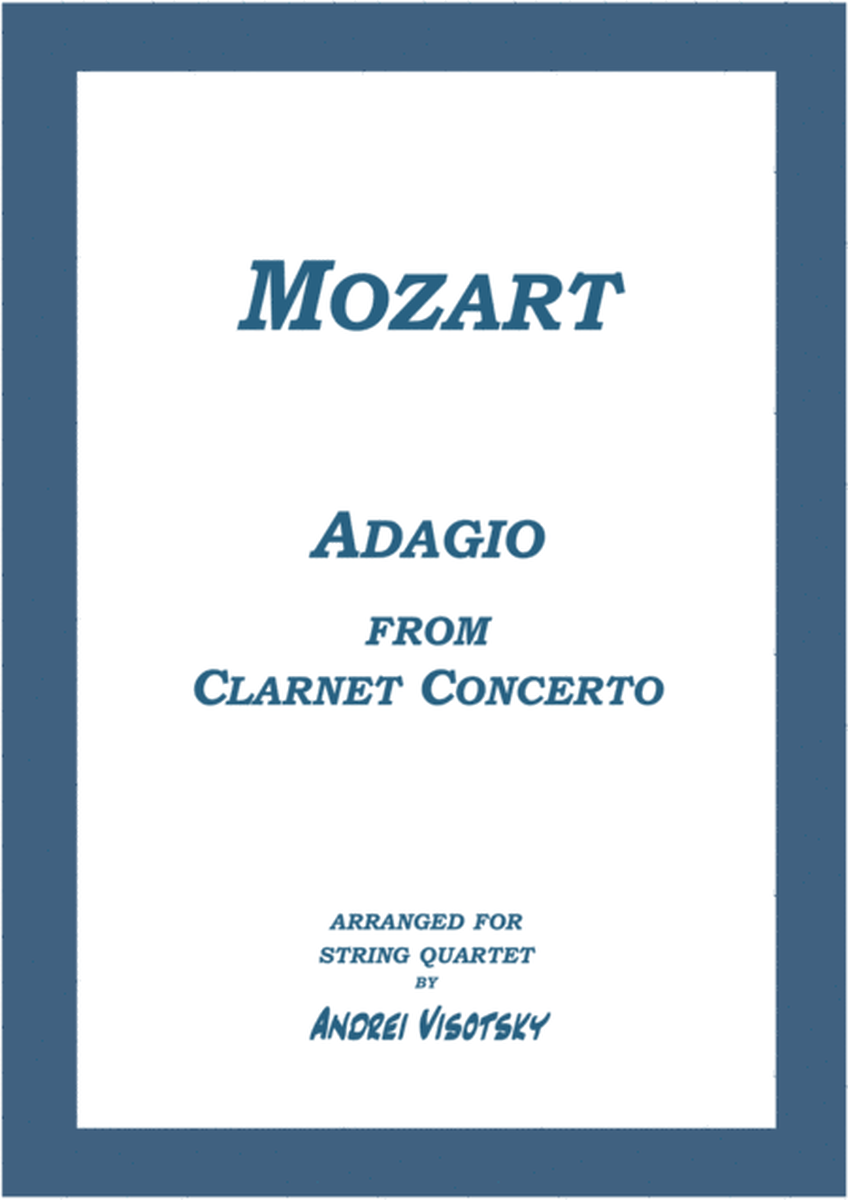 Adagio from Clarnet Concerto image number null