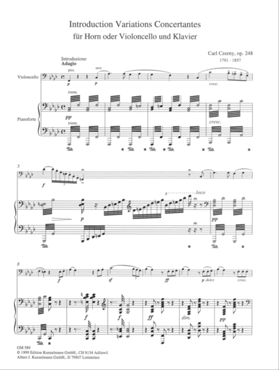 Introduction and Variations concertantes Horn scores gallery preview page 2