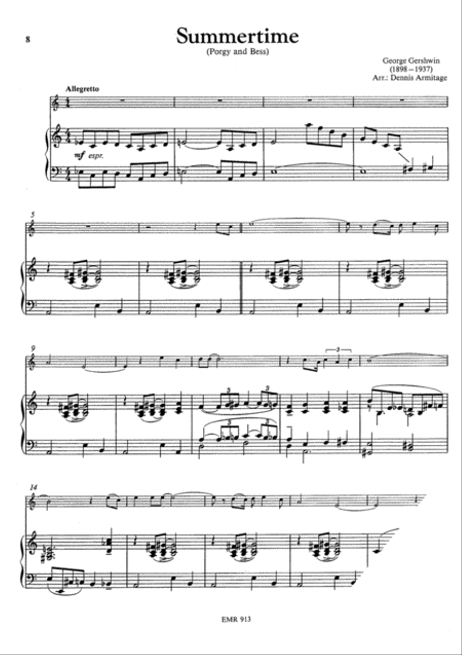 Solo Album Volume 10 Tenor Saxophone scores gallery preview page 5