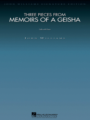 Book cover for Three Pieces from Memoirs of a Geisha