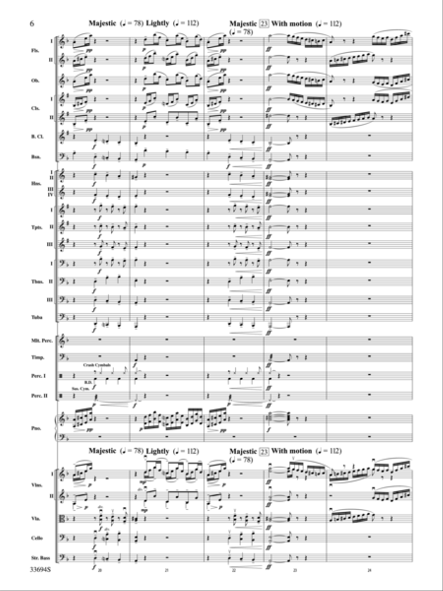 Toccata and Fugue in D Minor Full Orchestra scores gallery preview page 5