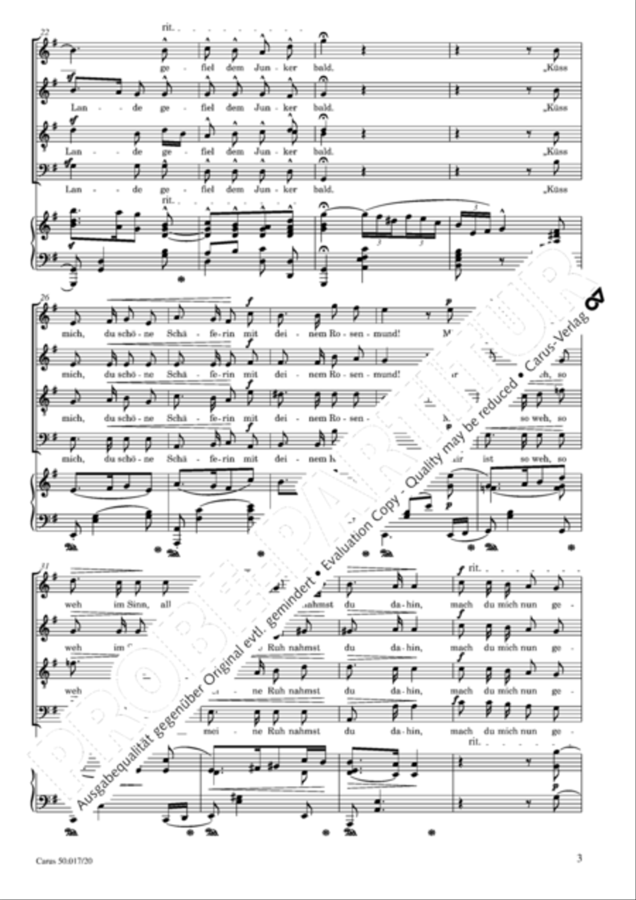 Die Schaferin vom Lande Die Schaferin vom Lande 4-Part scores gallery preview page 4