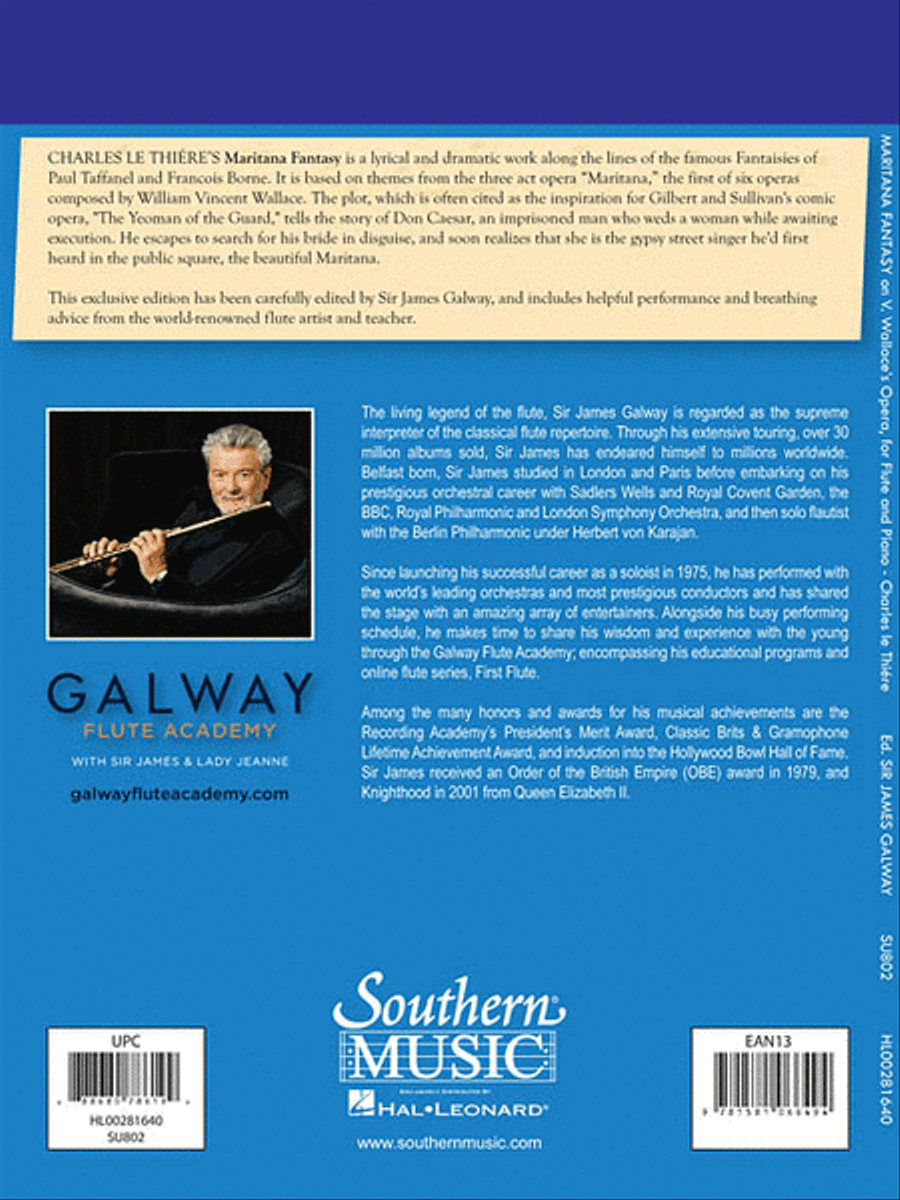 Maritana Fantasy: On V. Wallace's Opera Flute Solo scores gallery preview page 6