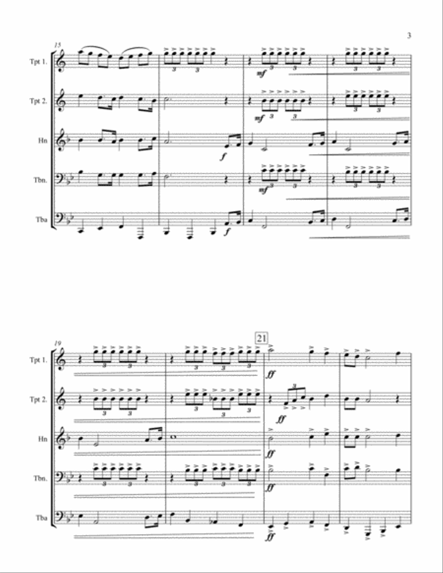 God Bless America School and Community scores gallery preview page 3