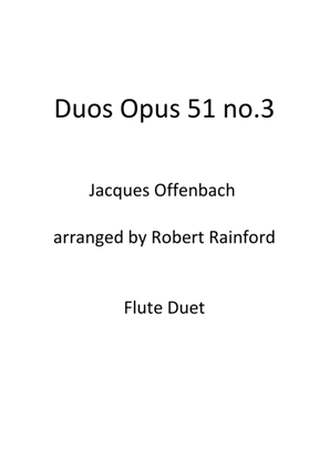 Duos Op 51 no 3