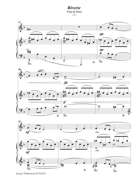Debussy: Reverie for Flute & Piano image number null