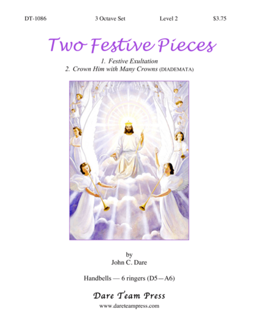 Two Festive Pieces Two Festive Pieces 3-Octaves scores gallery preview page 1